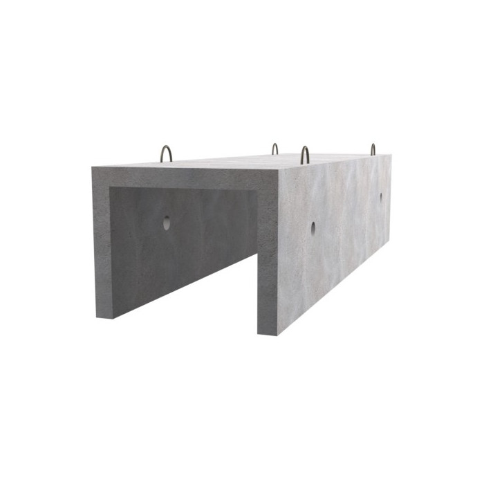 Лоток теплотрасс Л 29д-8